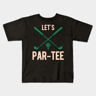 Funny Golf Gifts Kids T-Shirt